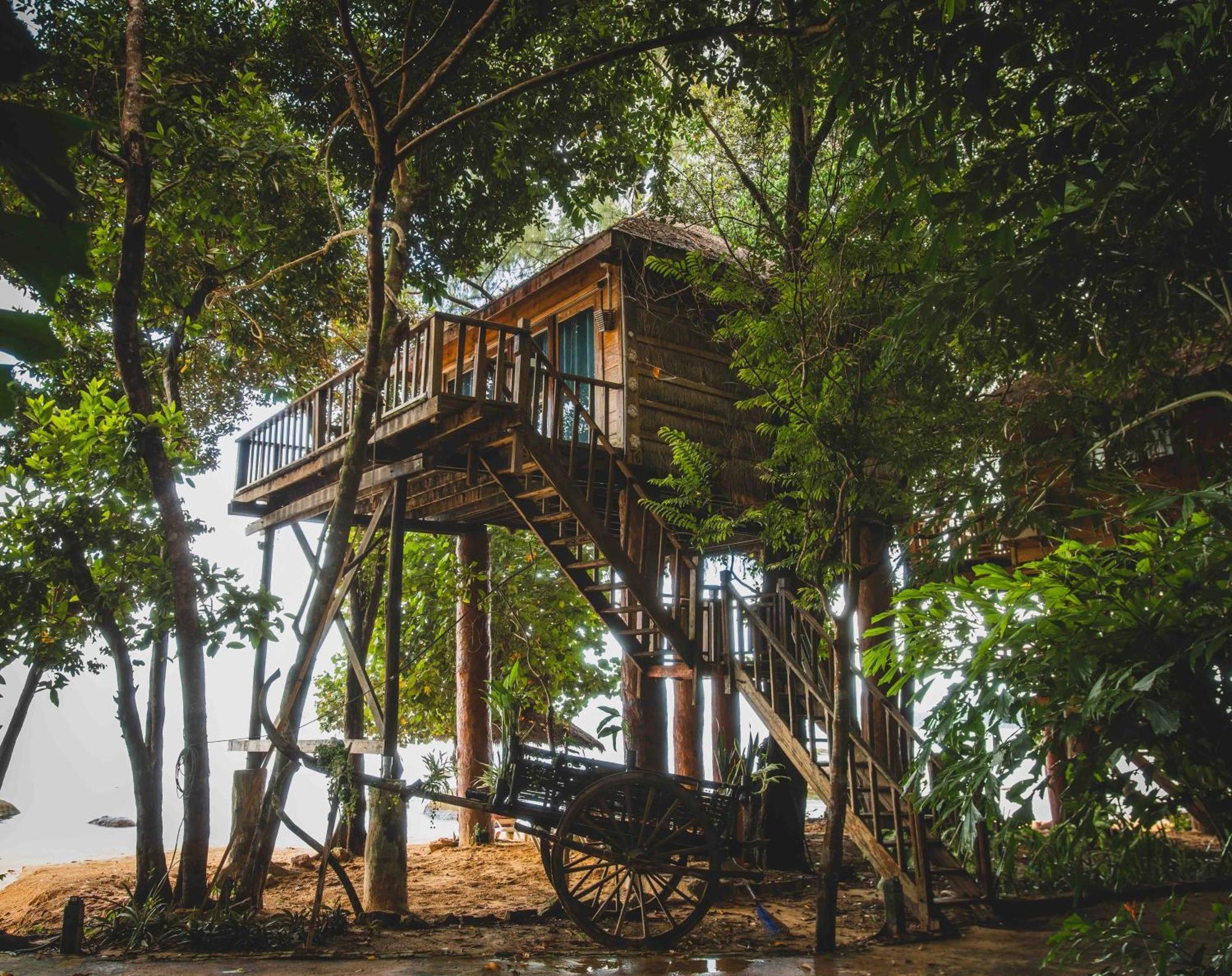 Tree House Bungalows Kaoh Touch Eksteriør billede