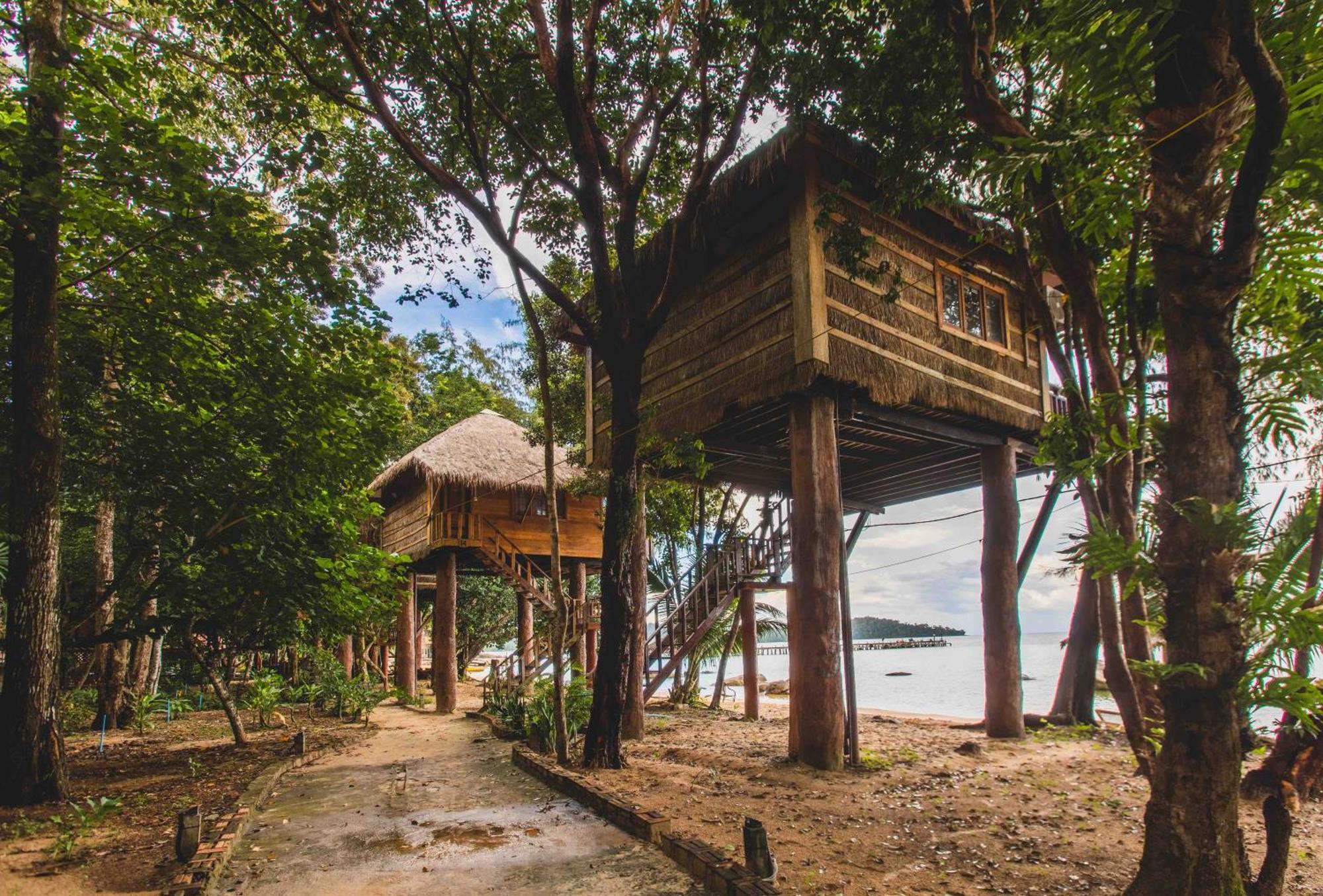Tree House Bungalows Kaoh Touch Eksteriør billede