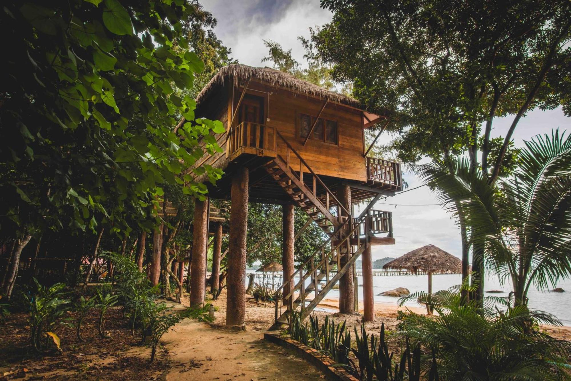 Tree House Bungalows Kaoh Touch Eksteriør billede