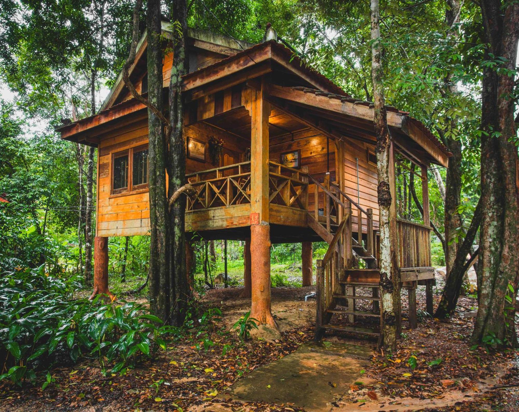 Tree House Bungalows Kaoh Touch Eksteriør billede